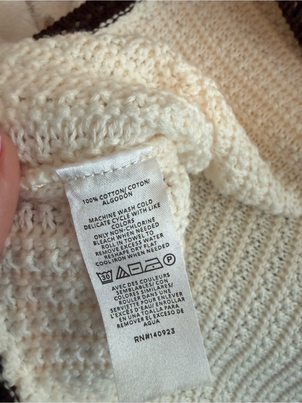 Loft White Crochet Mini Dress - Picture 6 of 6